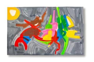 Etel Adnan - Déjeuner au soleil