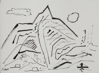 Etel Adnan - La Montagne