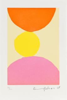 Etel Adnan - L\'Express Beyrouth-Enfer