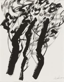 Etel Adnan - Ohne Titel (Aus: Serié des Arbres)