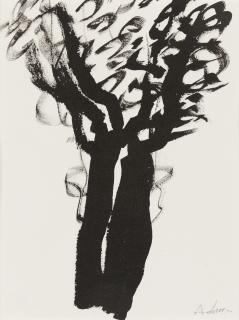 Etel Adnan - Ohne Titel (Aus: Serié des Arbres)