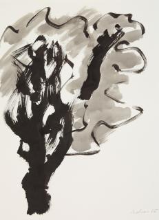 Etel Adnan - Ohne Titel (Aus: Série des Arbres)