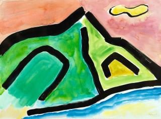 Etel Adnan - Untitled