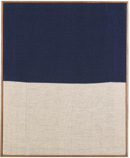 Ethan Cook - Untitled (Blue) #07