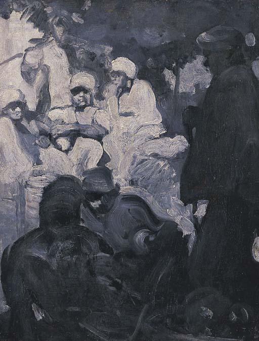 Ethel Carrick Fox - Arab Group