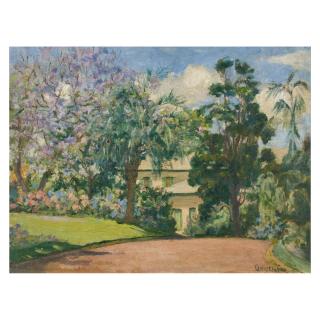 Ethel Carrick Fox - Australian admiralty House At Kirribilli