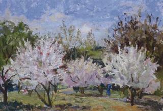 Ethel Carrick Fox - Orchard In Bloom