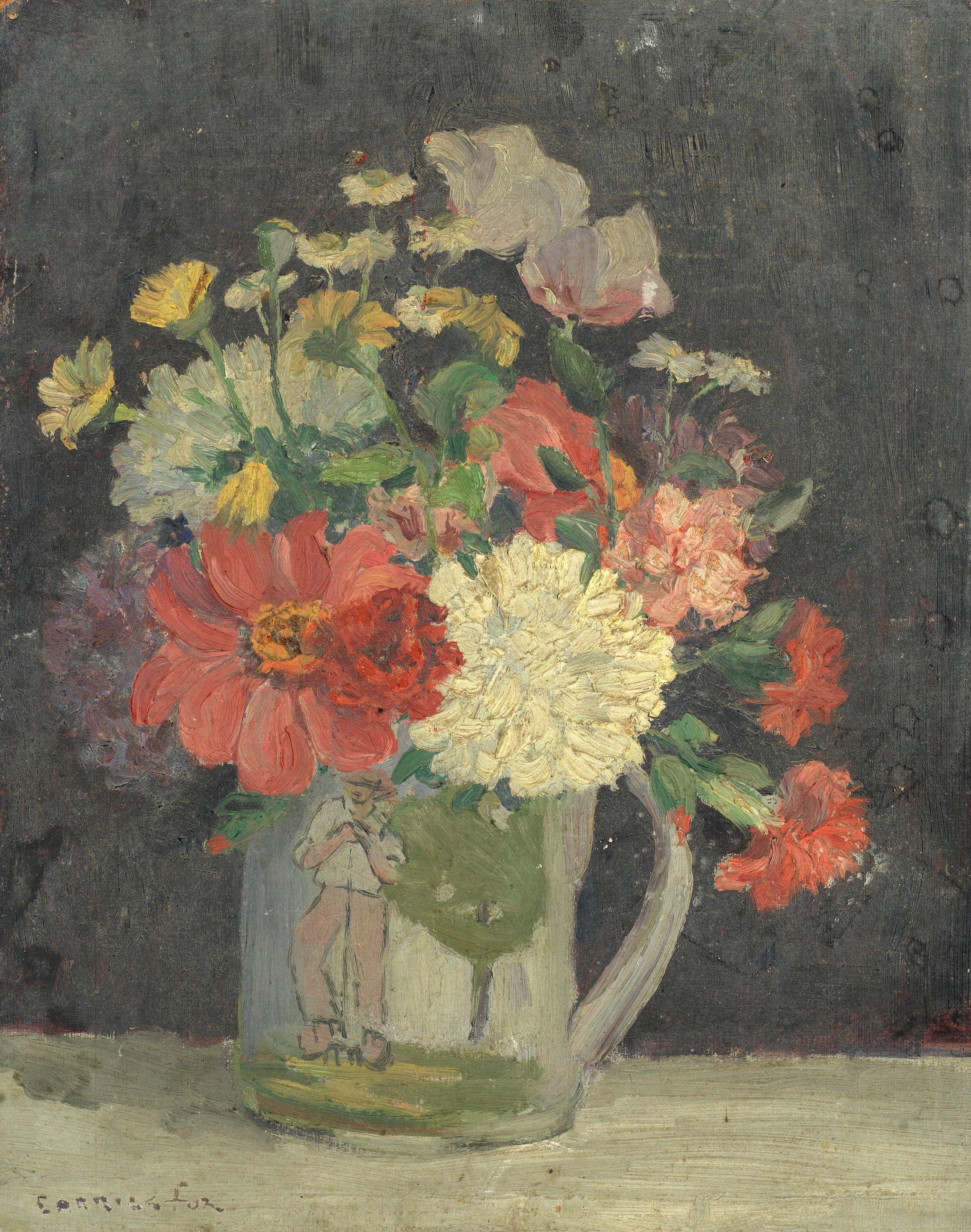 Ethel Carrick Fox - \'Quelques Fleurs\'