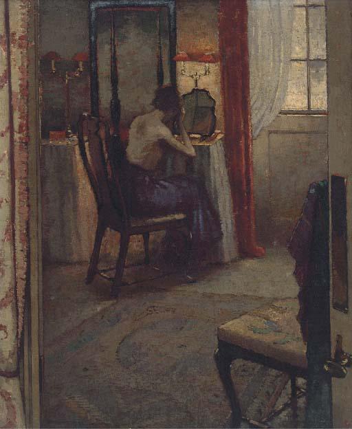 Ethel Sands - Woman At A Dressing Table