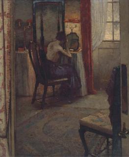 Ethel Sands - Woman At A Dressing Table
