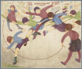 Ethel Spowers - Fox and Geese, 1933