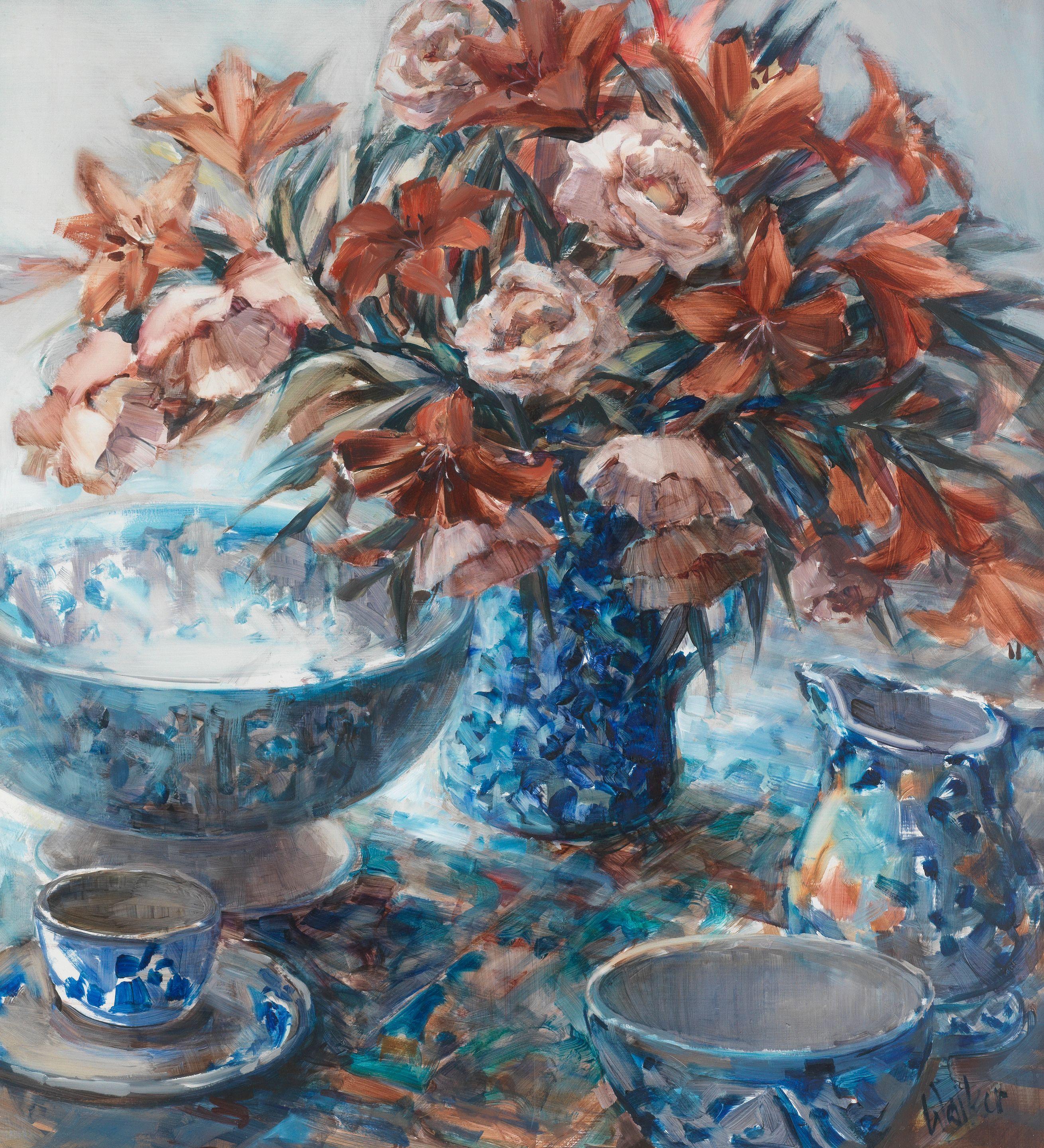 Ethel Walker - Patterns of Blue