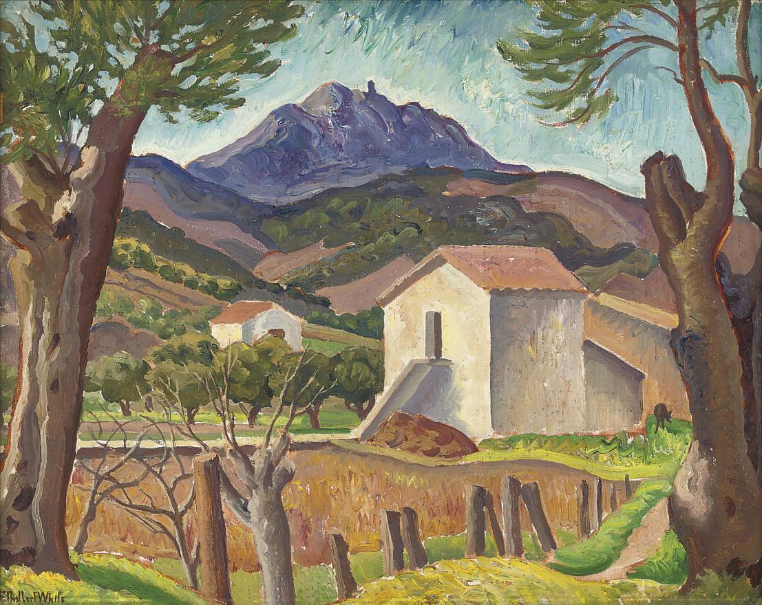 Ethelbert White, R.W.S. - Below the Mountains, Pyrenees