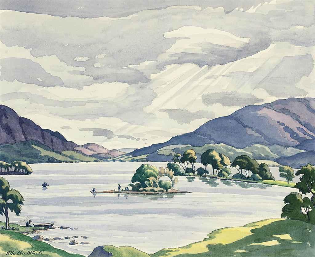 Ethelbert White, R.W.S. - Loch Gill