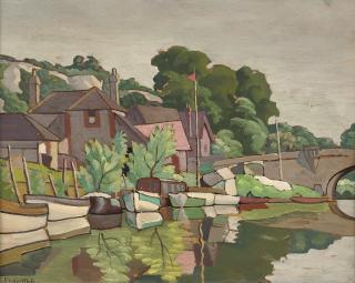 Ethelbert White, R.W.S. - Riverside