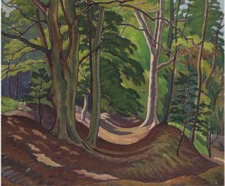 Ethelbert White, R.W.S. - Woodland, Arundel