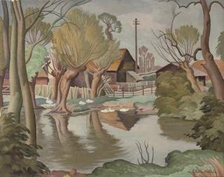 Ethelbert White - The Pond, Warwick