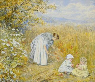 Etheline Eva Dell - A Surrey cornfield