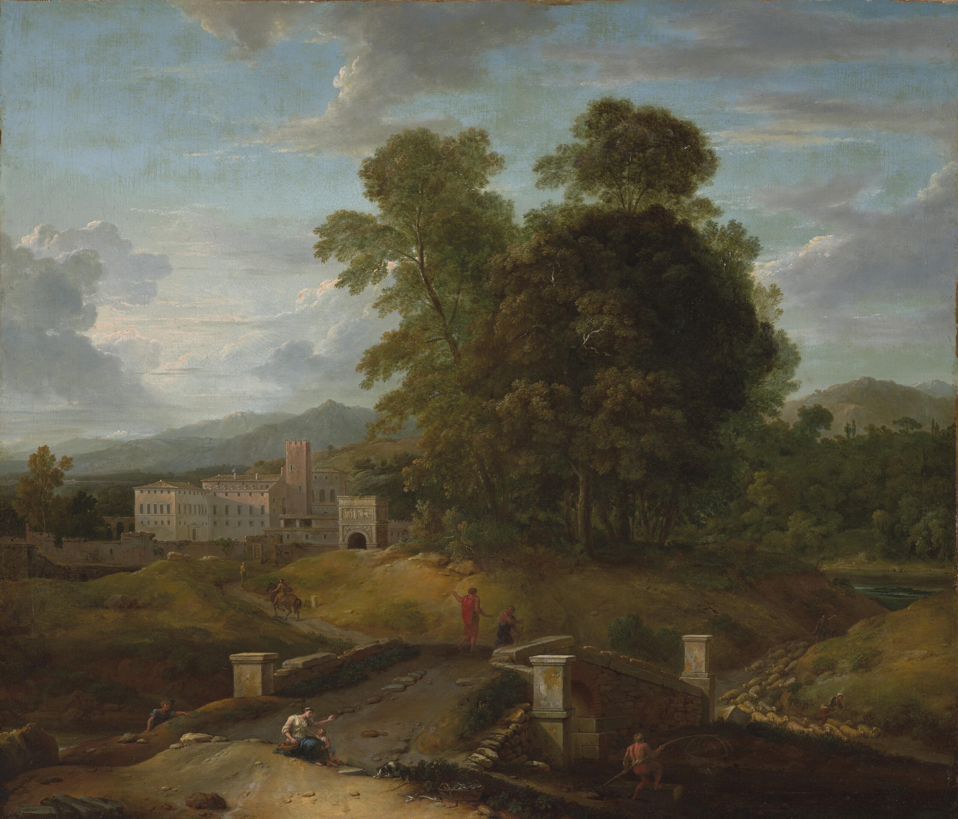 Étienne Allegrain - Paysage De La Campagne Romaine