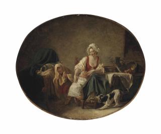 Etienne Aubry - La mère heureuse