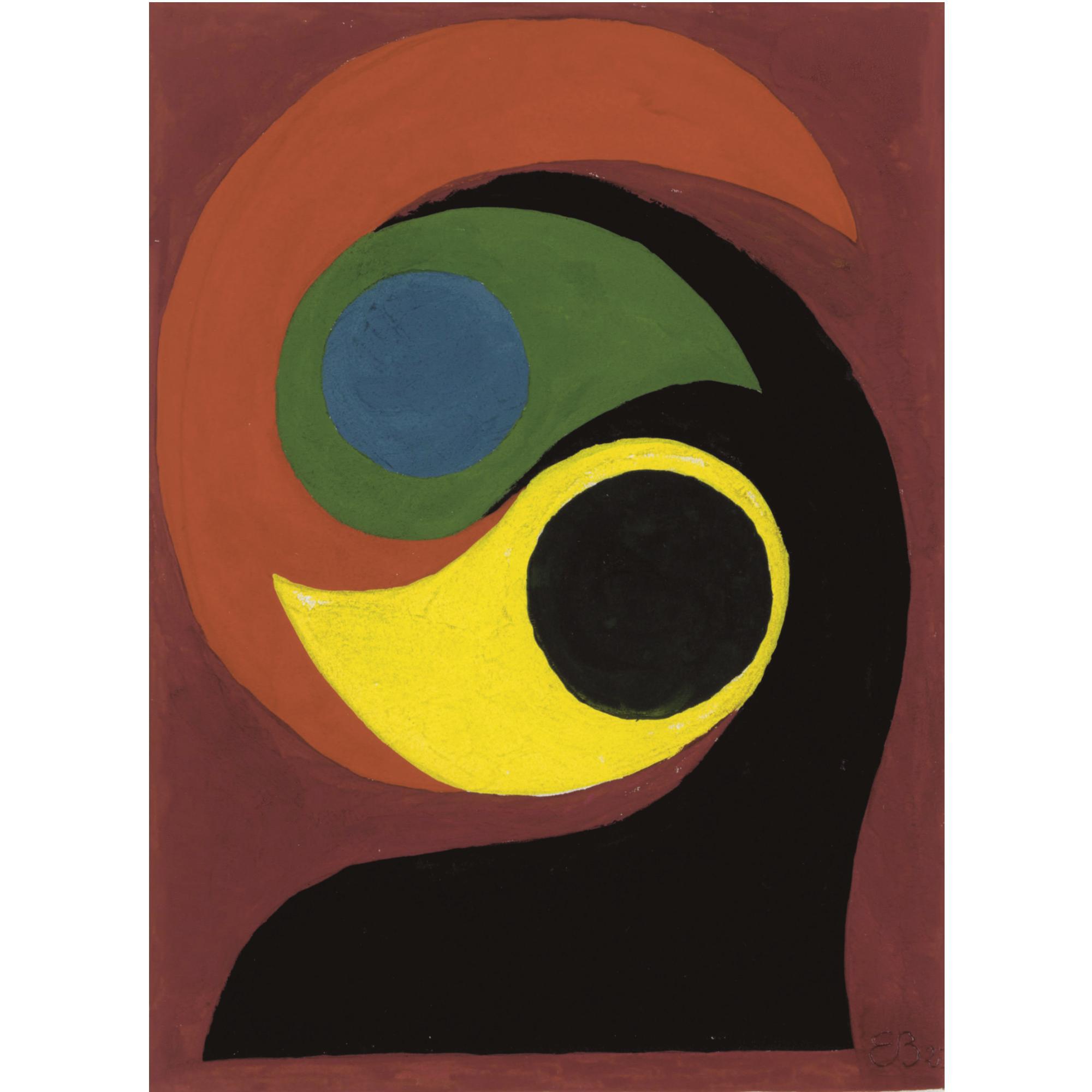 Etienne Beöthy - Composition Sur Fond Violet