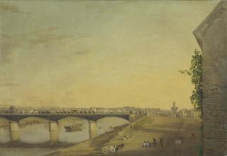 Étienne Bouhot - The Pont d\'Austerlitz, Paris
