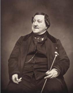 Etienne Carjat - Gioachino Rossini de la Galerie Contemporaine