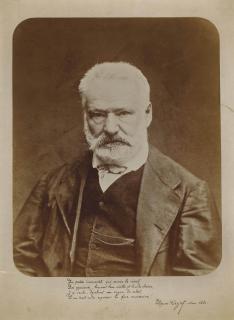 Étienne Carjat - Portrait de Victor Hugo en buste de face, 1872
