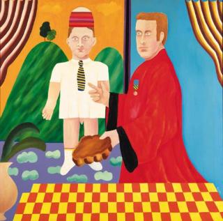 Etienne Elias - Erg Erotisch Schilderij