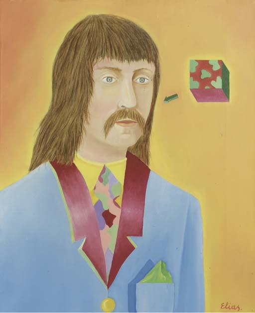 Etienne Elias - Portret van een hippie