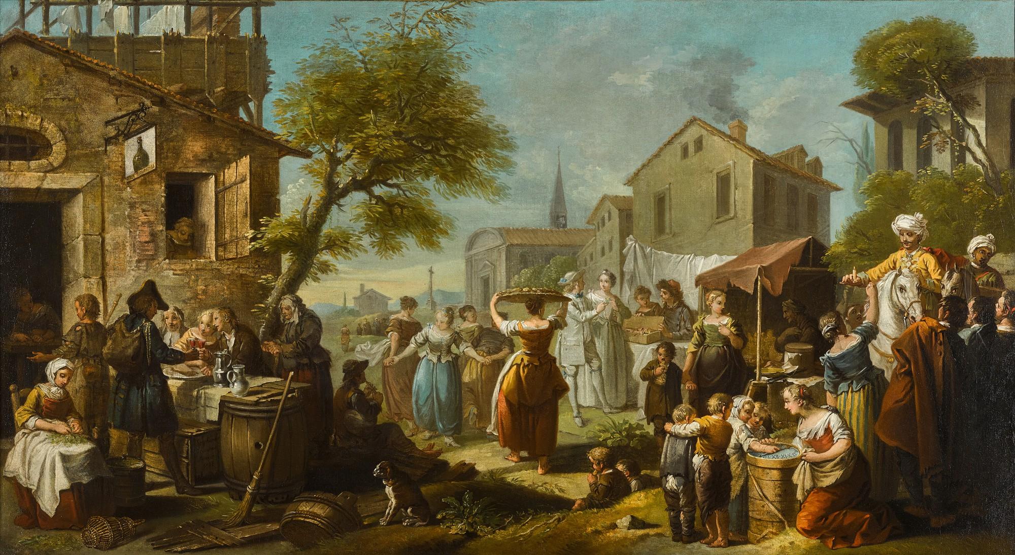 Etienne Jeaurat - A Village Fair