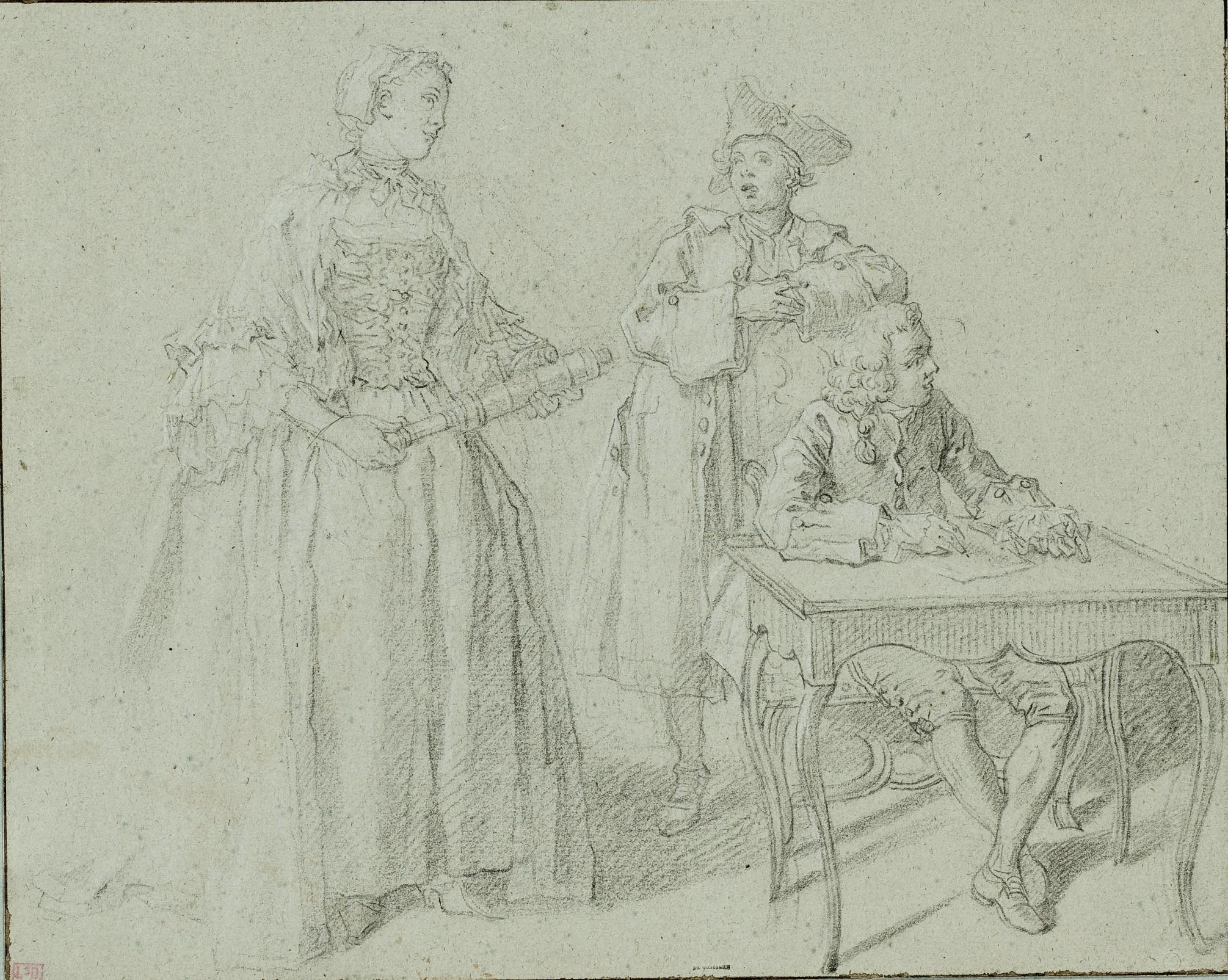 Etienne Jeaurat - Le Malade