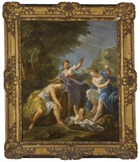 Étienne Jeaurat - The Daughters Of Cecrops Discovering Erichthonius