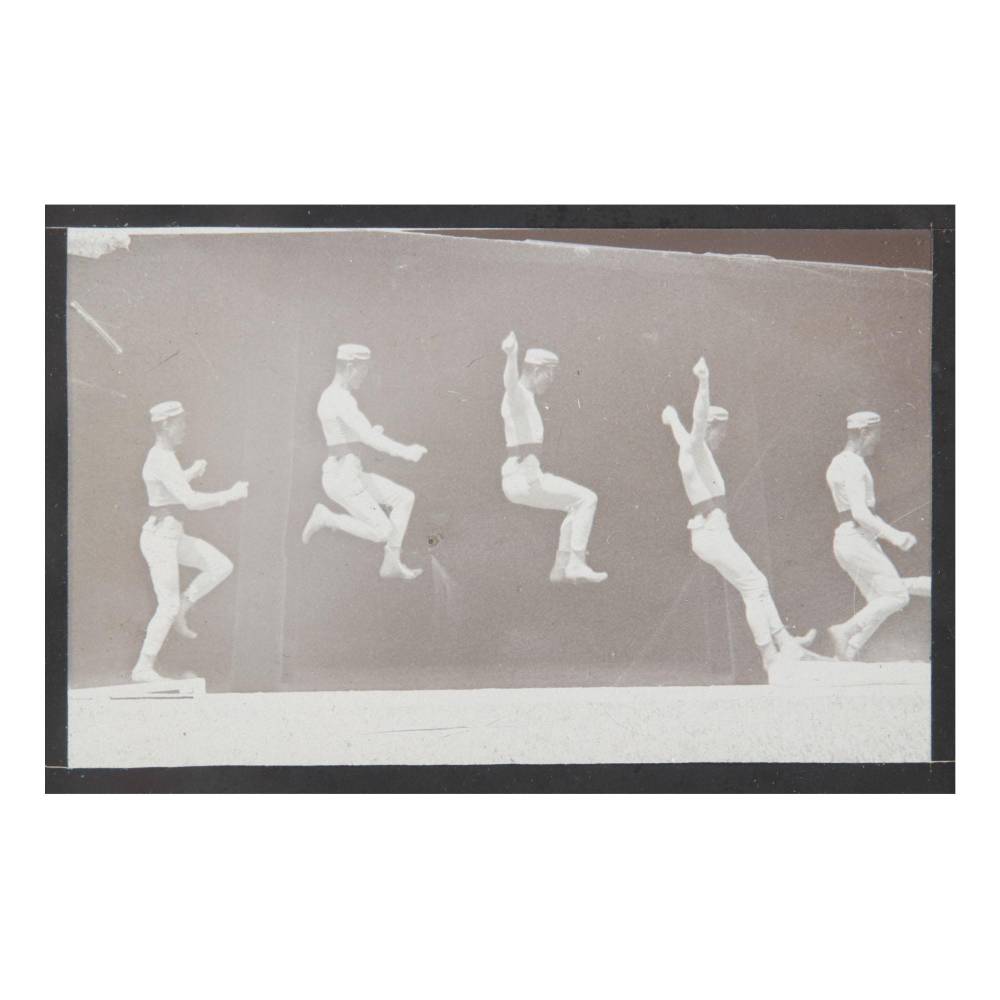 Etienne-Jules Marey - Study Of A Man Jumping