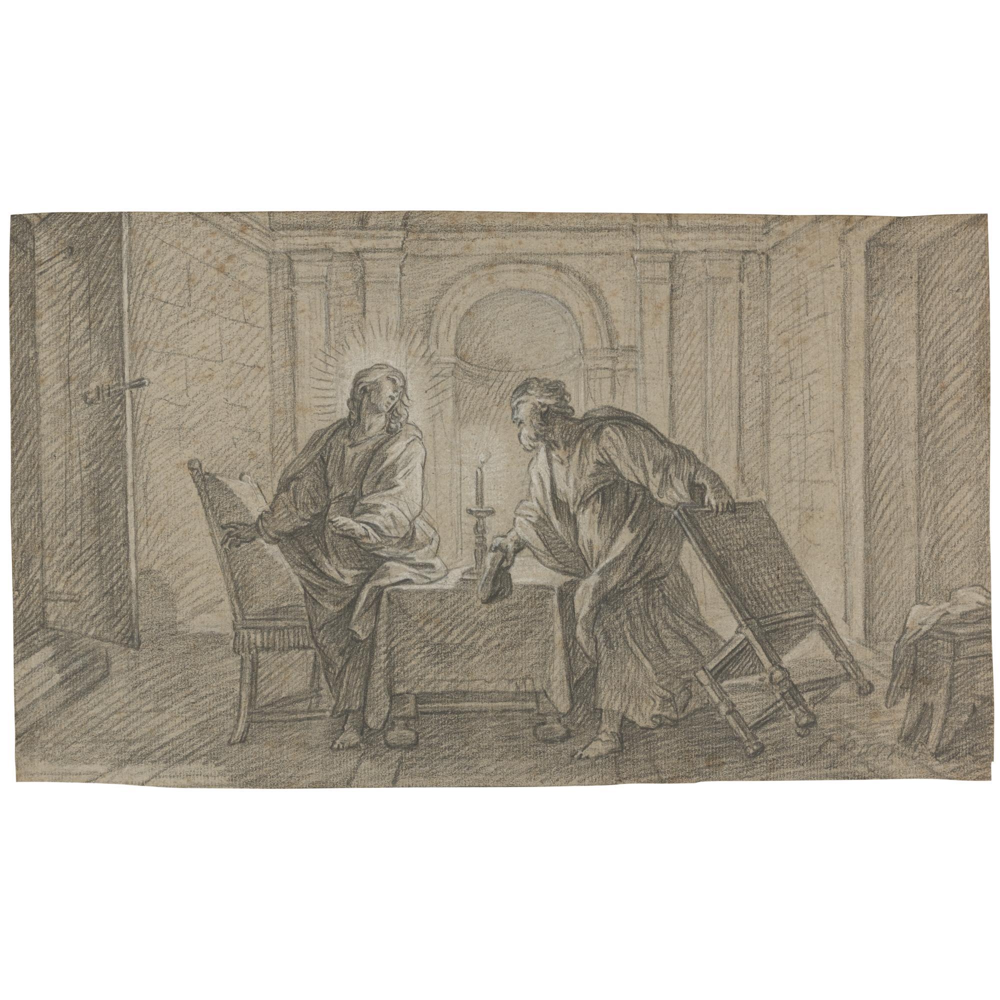 Etienne Parrocel - The Supper At Emmaus