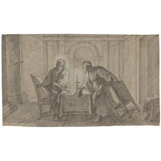 Etienne Parrocel - The Supper At Emmaus