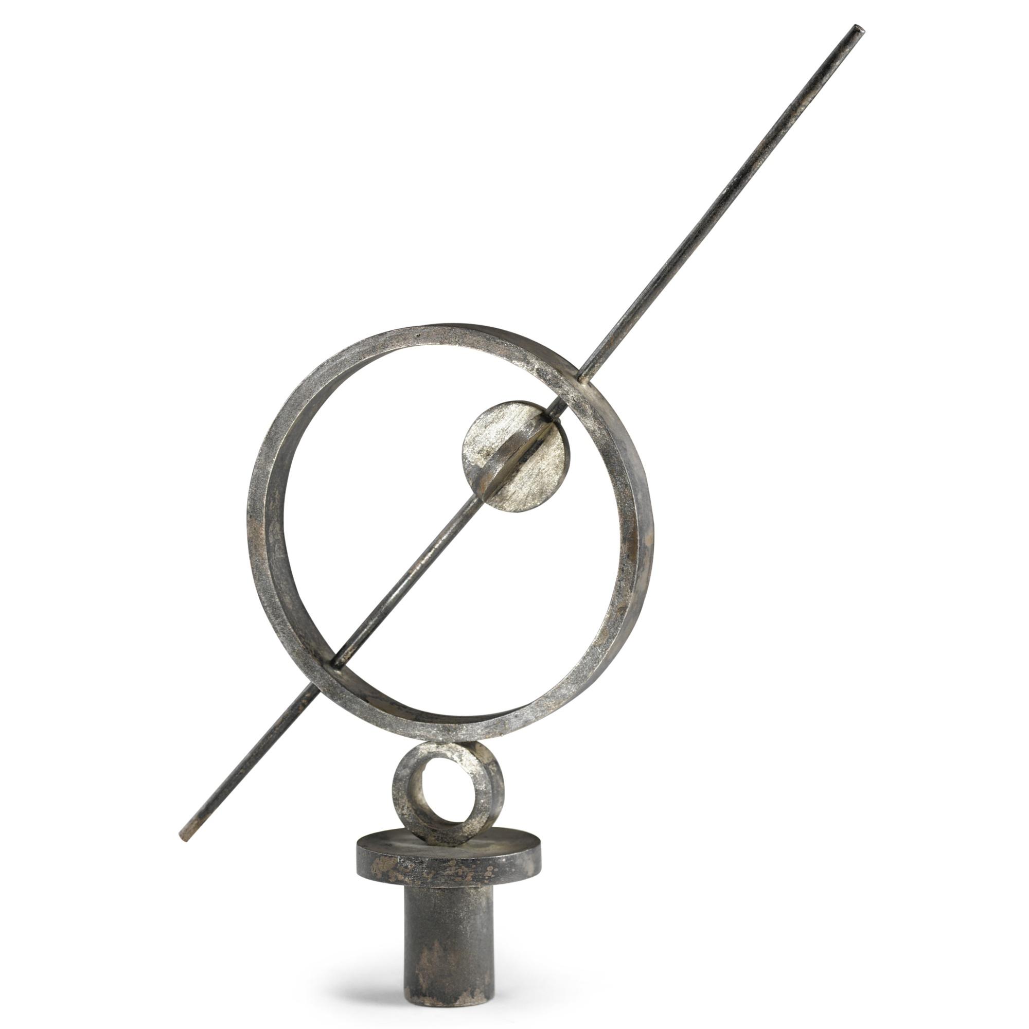 Ettore Colla - Cerchio Con Sbarra E Valvole