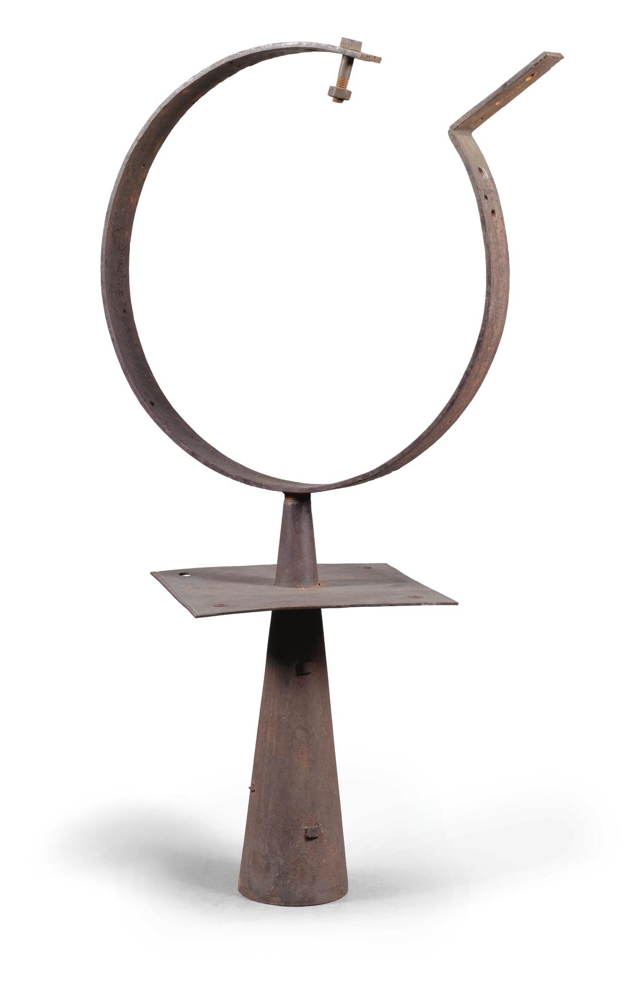 Ettore Colla - Cerchio Magicoassemblage Of Joint Recovery Iron Elements. Executed In 1958