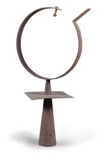 Ettore Colla - Cerchio Magicoassemblage Of Joint Recovery Iron Elements. Executed In 1958