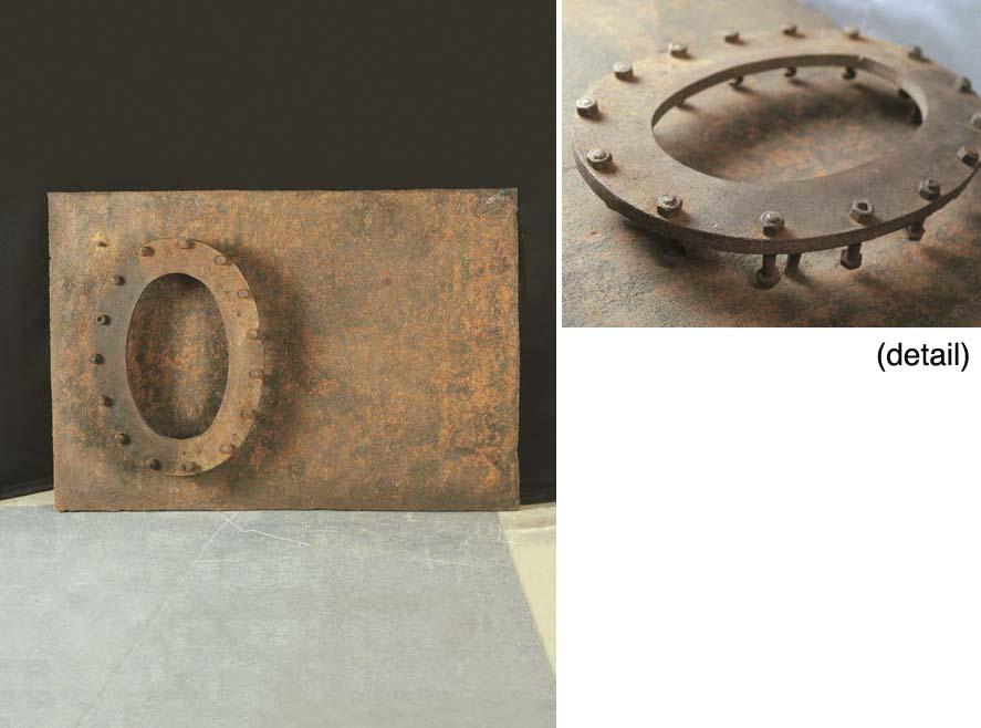 Ettore Colla - Rilievo con ovali e bulloni