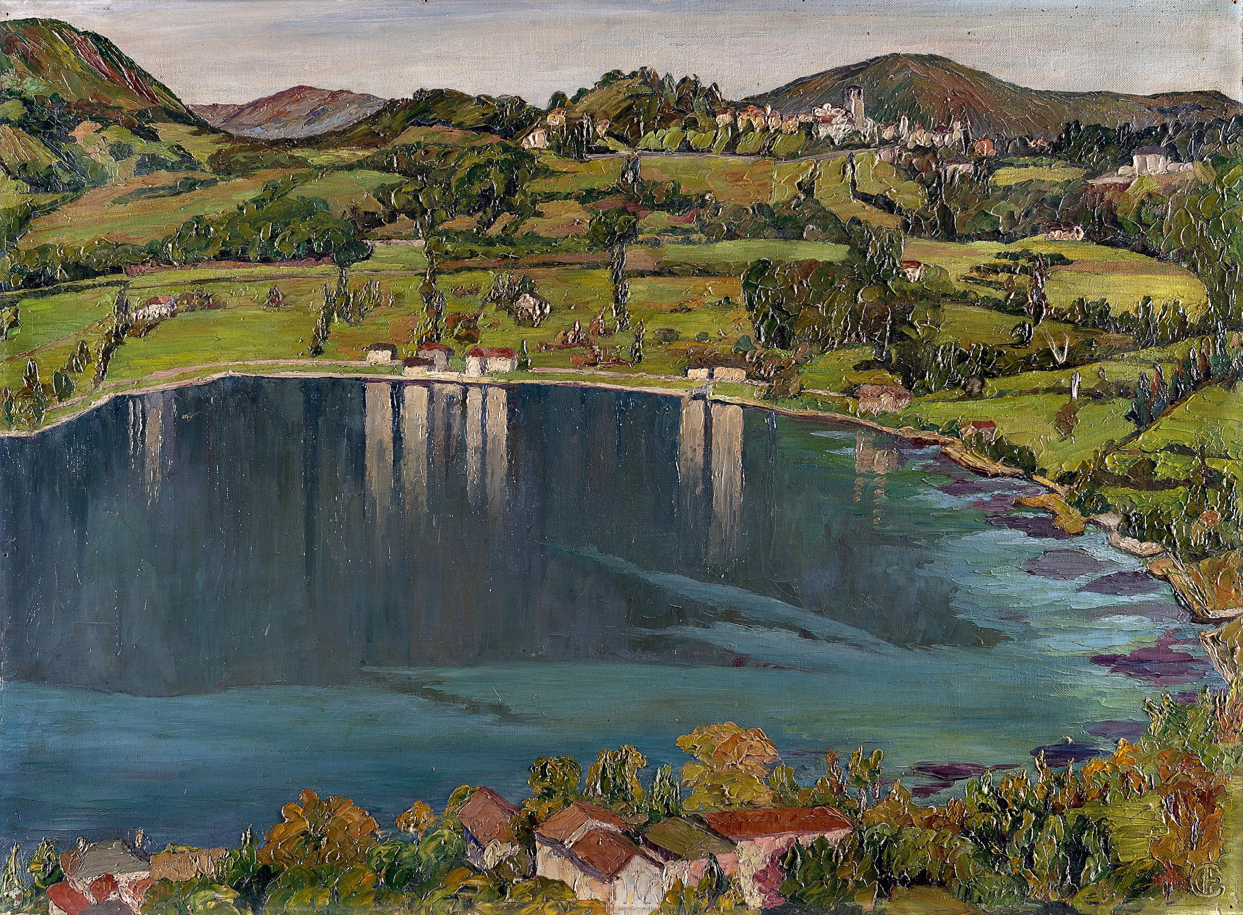 Ettore Cosomati - Lago lombardo