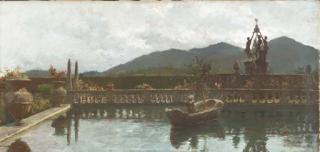 Ettore Forti - A Pompeiian Garden