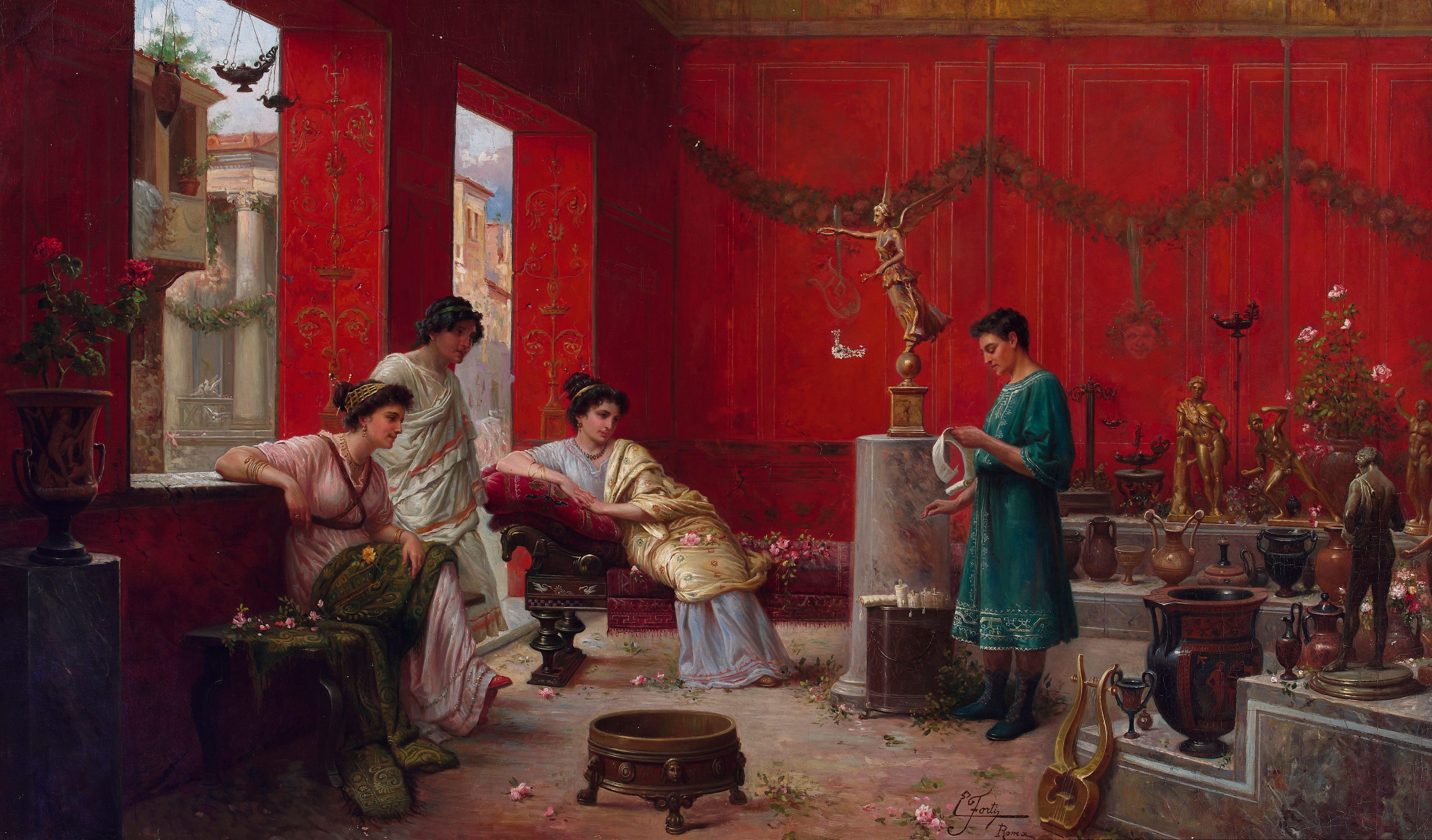 Ettore Forti - The antique dealer