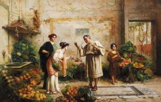 Ettore Forti - The little apple thief
