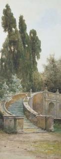 Ettore Roesler Franz - Villa D\'Este A Tivoli