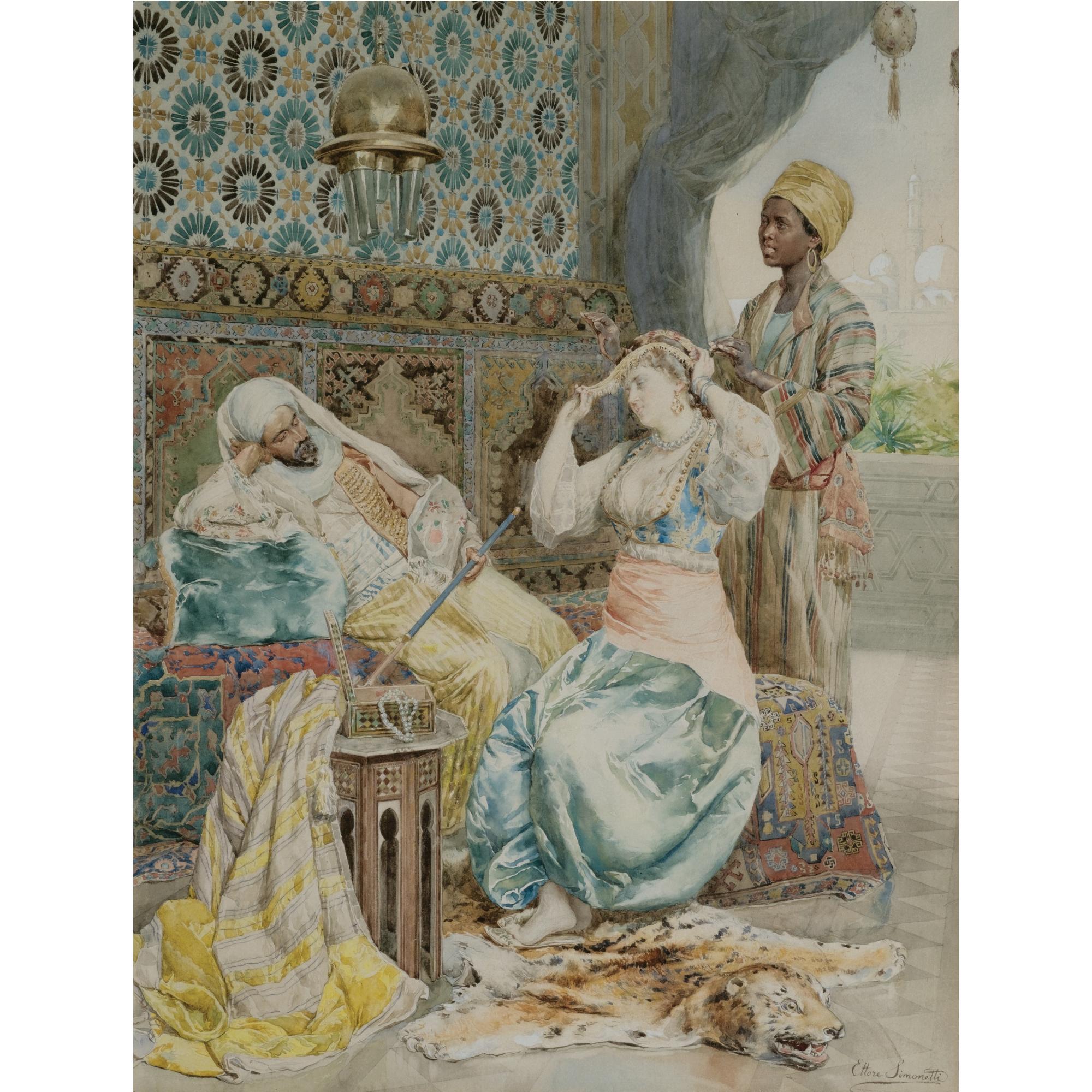 Ettore Simonetti - Italian The Favoured Beauty