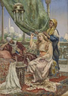 Ettore Simonetti - The servant and mistress