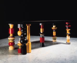 Ettore Sottsass - Golden Eye table