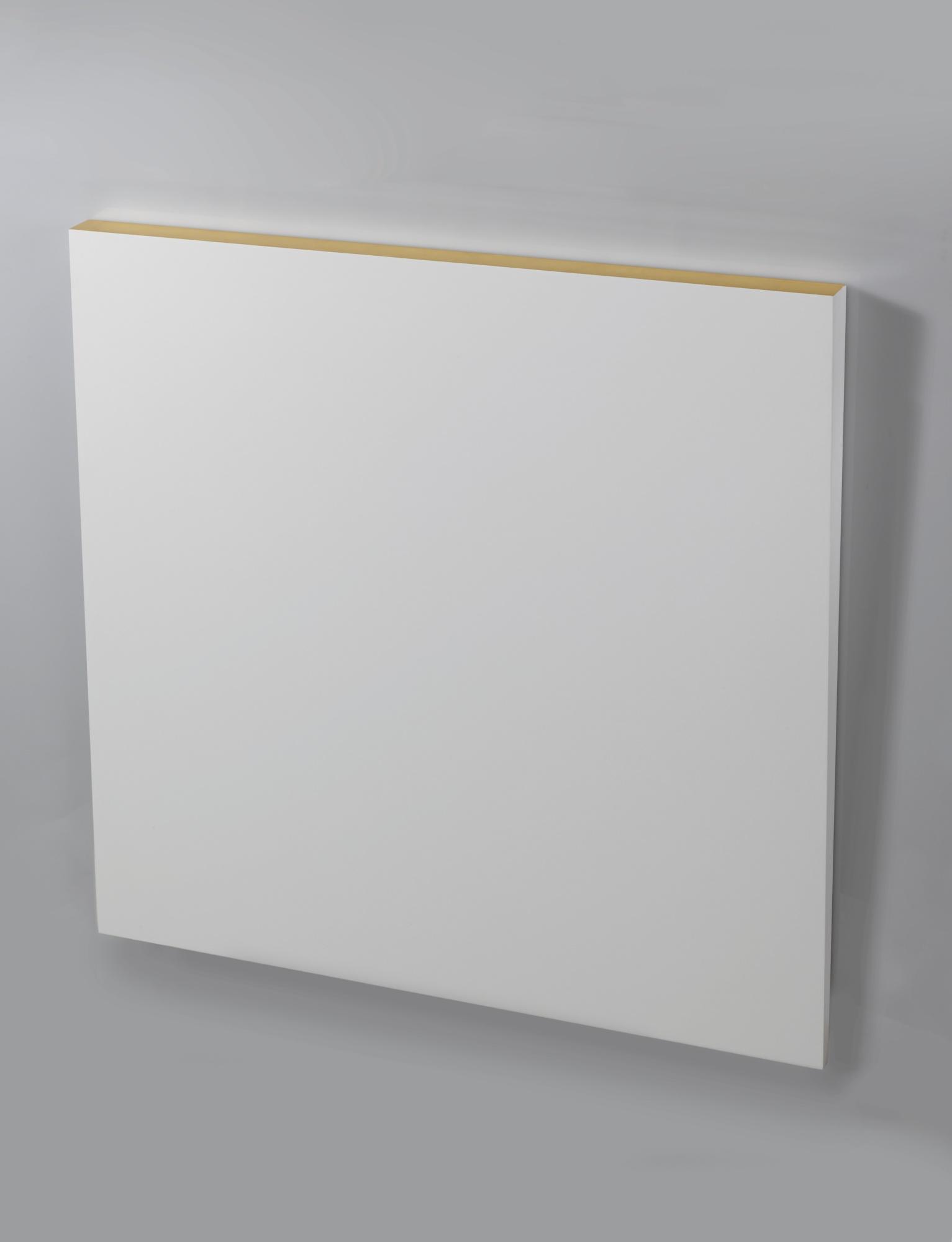 Ettore Spalletti - La Luce E Il Colore, Biancosigned, Titled, Inscribed And Dated 2011 On The Reverse; Colour Impasto And Gold Paint On Board. Executed In 2011.