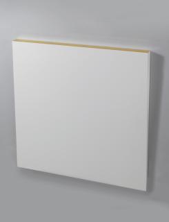 Ettore Spalletti - La Luce E Il Colore, Biancosigned, Titled, Inscribed And Dated 2011 On The Reverse; Colour Impasto And Gold Paint On Board. Executed In 2011.